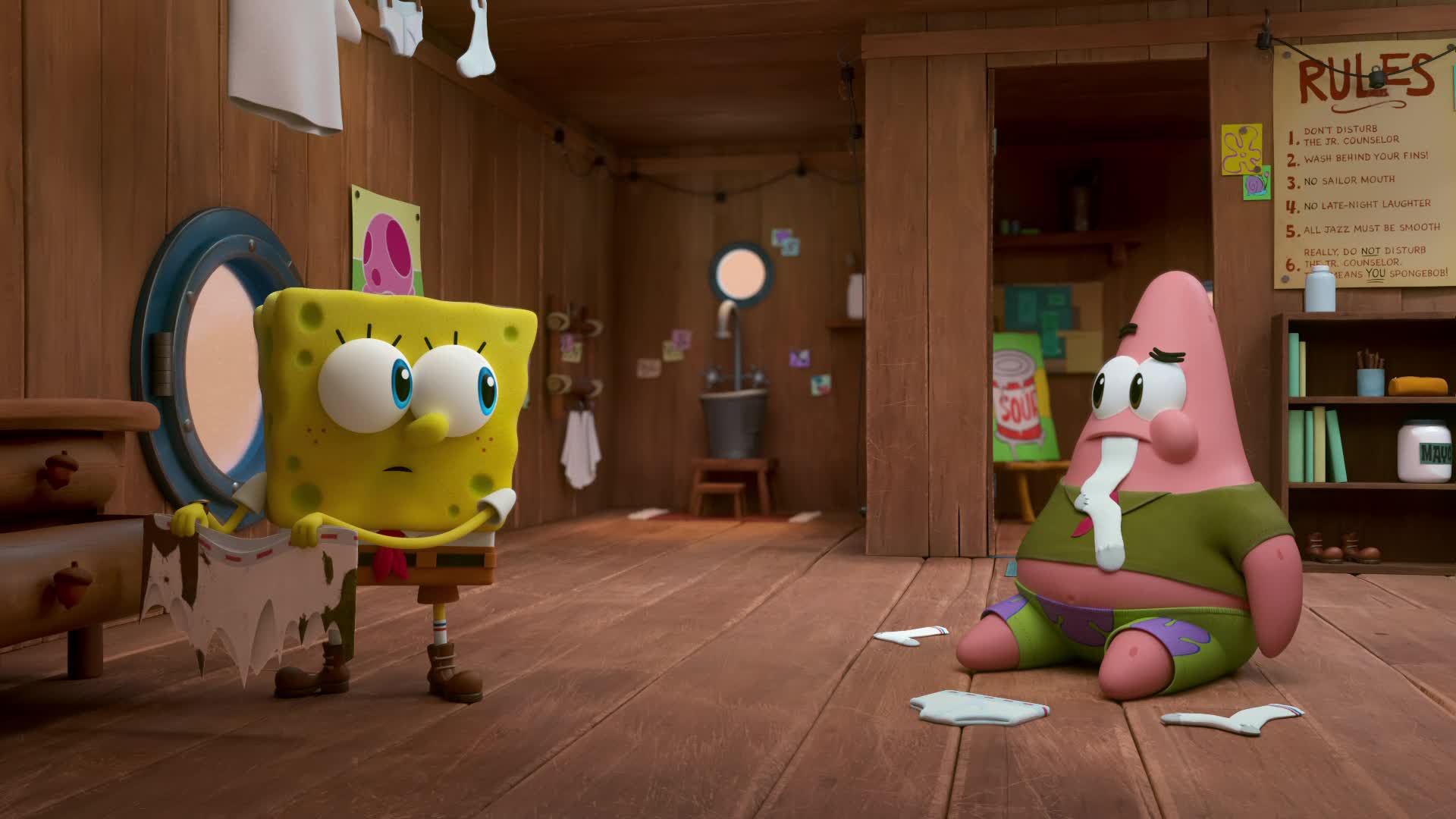 Kamp Koral Koralovy tabor SpongeBob na dne mladi S02E07 Neloupezne vraceni Utek z koupaliste 1080p WEB DL CZ
