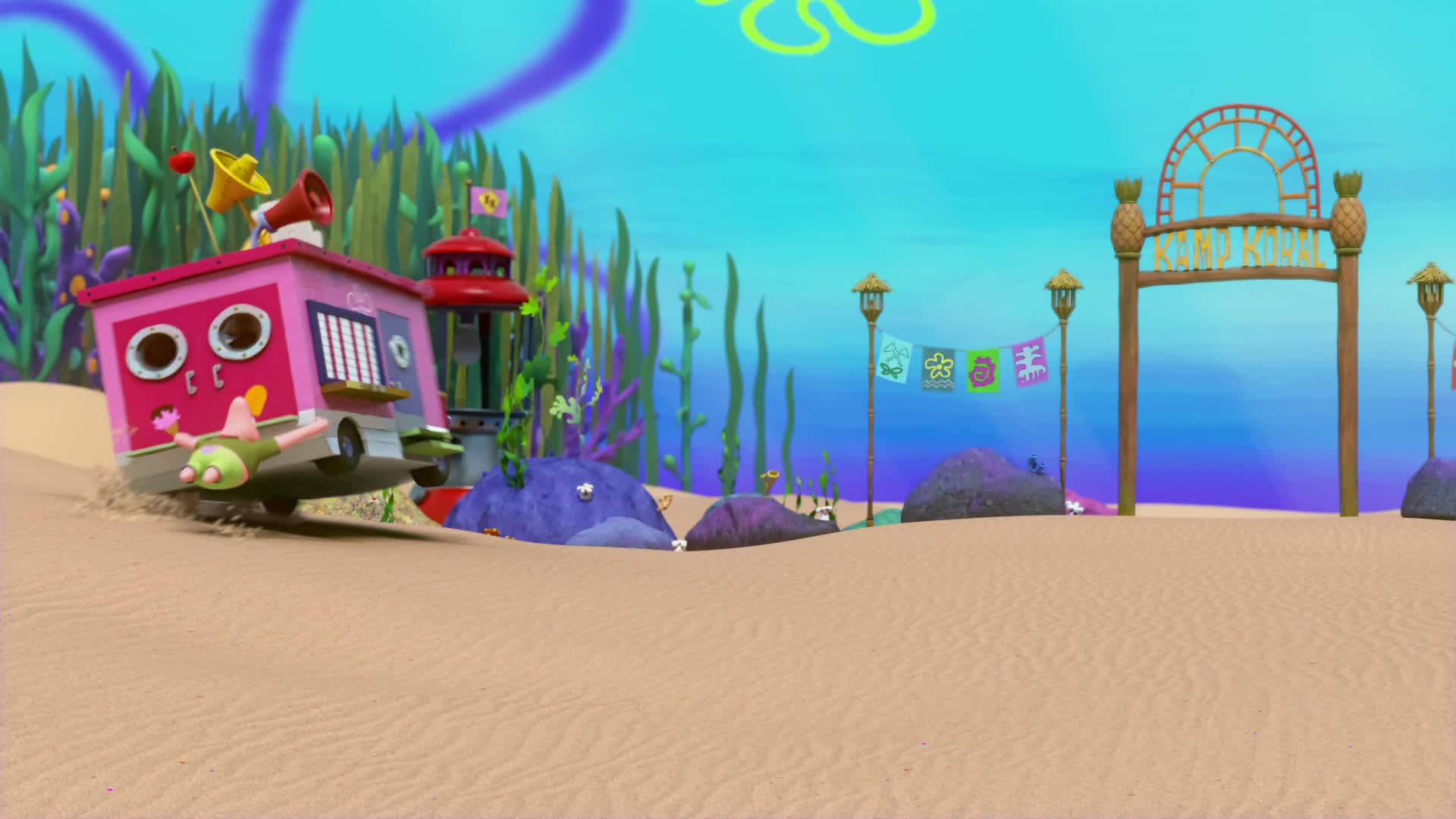 Kamp Koral Koralovy tabor SpongeBob na dne mladi S02E04 Oriskove silenstvi Supermorci a Ploutvokluci 1080p WEB DL CZ
