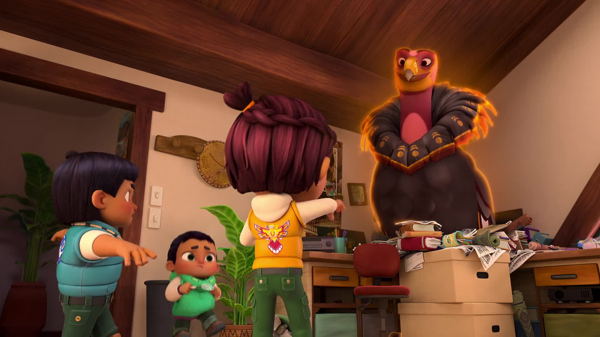 Strazci lesa S01E09 Porusene sliby   Tanecni vystoupeni