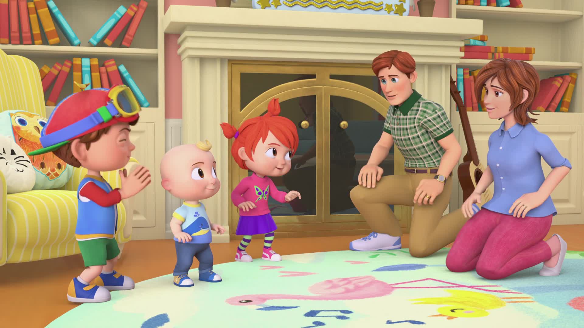 CoComelon Lane U nás v ulici S01E05 JJ pomaha s uklidem 1080p