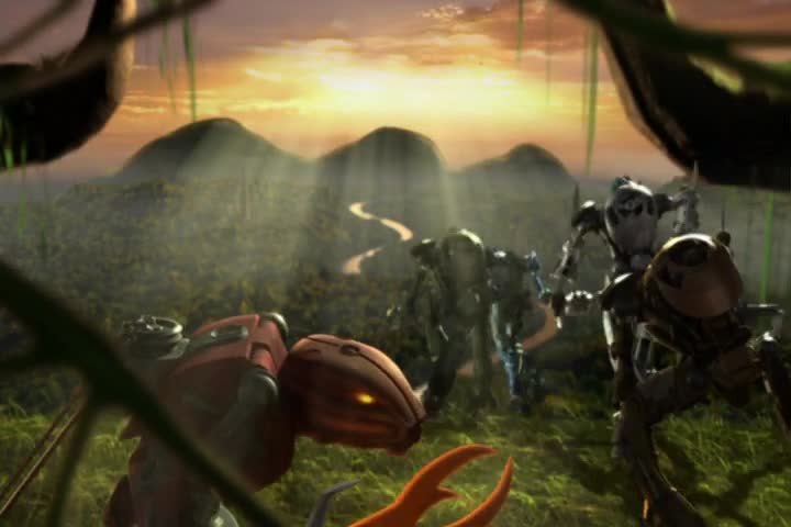 BIONICLE 3: Web of Shadows (2005 DVD Rip)