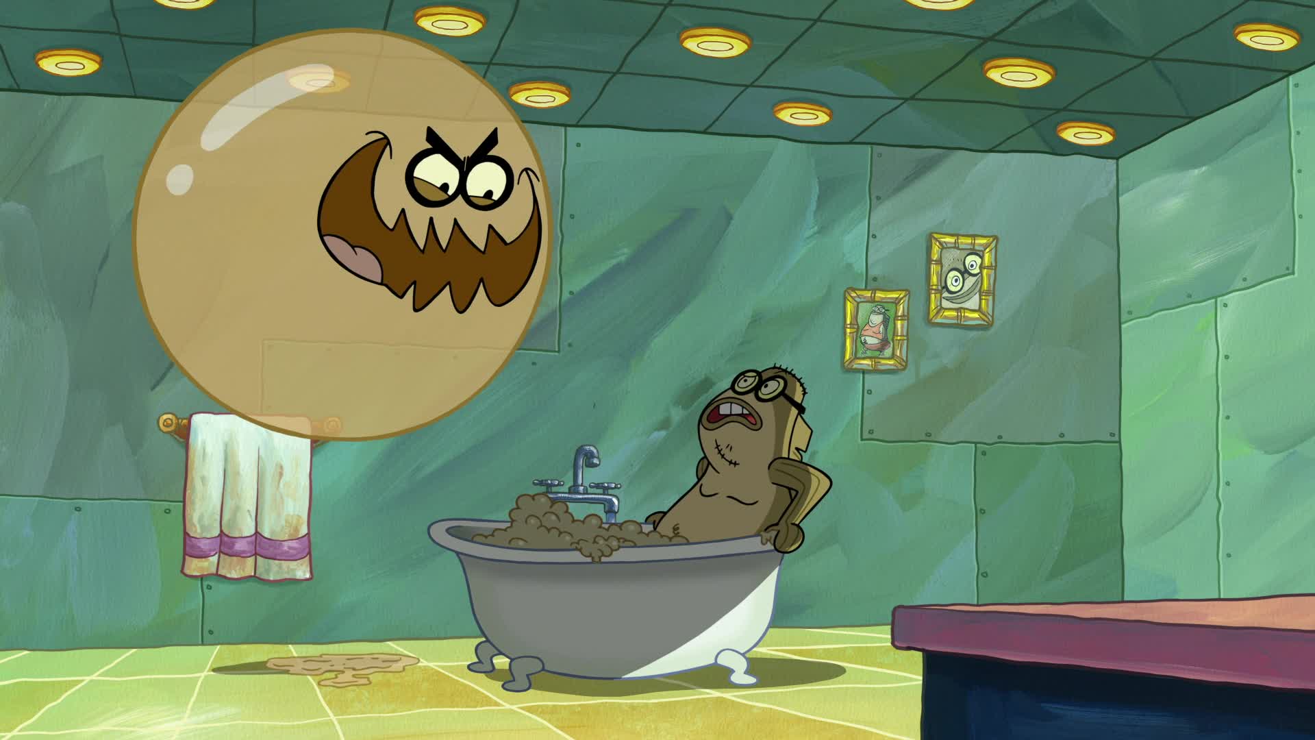 Spongebob v kalhotách S14E12 ŠpínoBubble Bass Sheldon v kalhotách 1080p WEB DL CZ dab