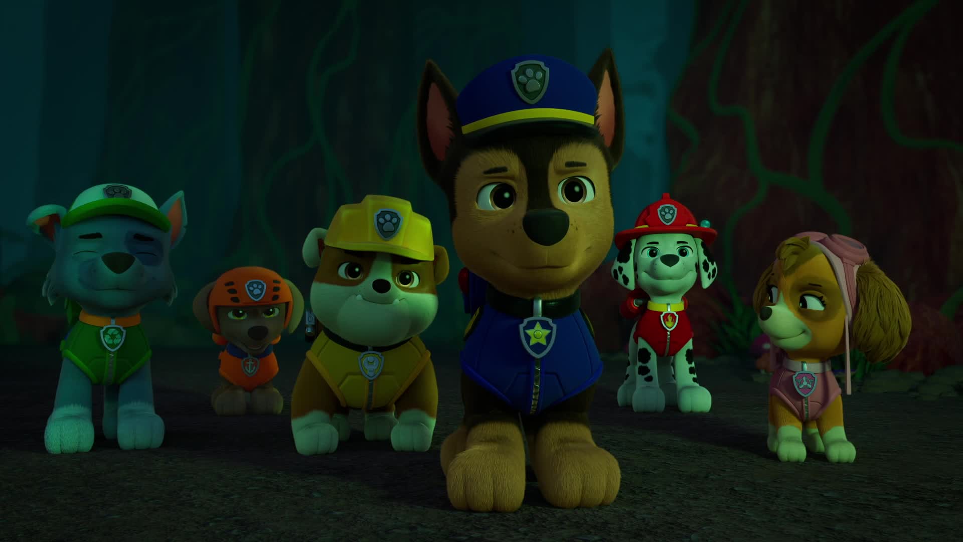 Tlapková patrola Valiante Trackerův příběh 2025 CZ dabing HD