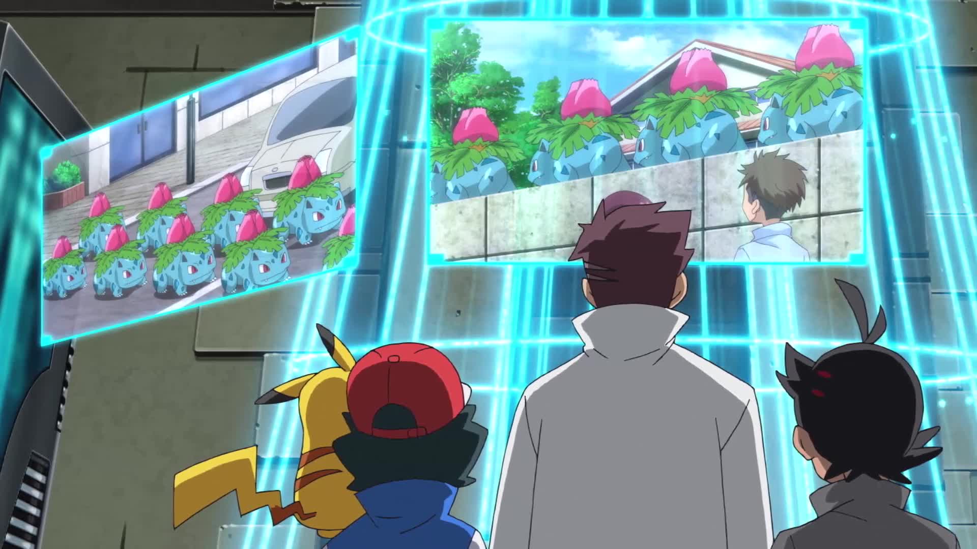 Pokemon Cesty S23E03 serial Ivysaur a tajemna vez
